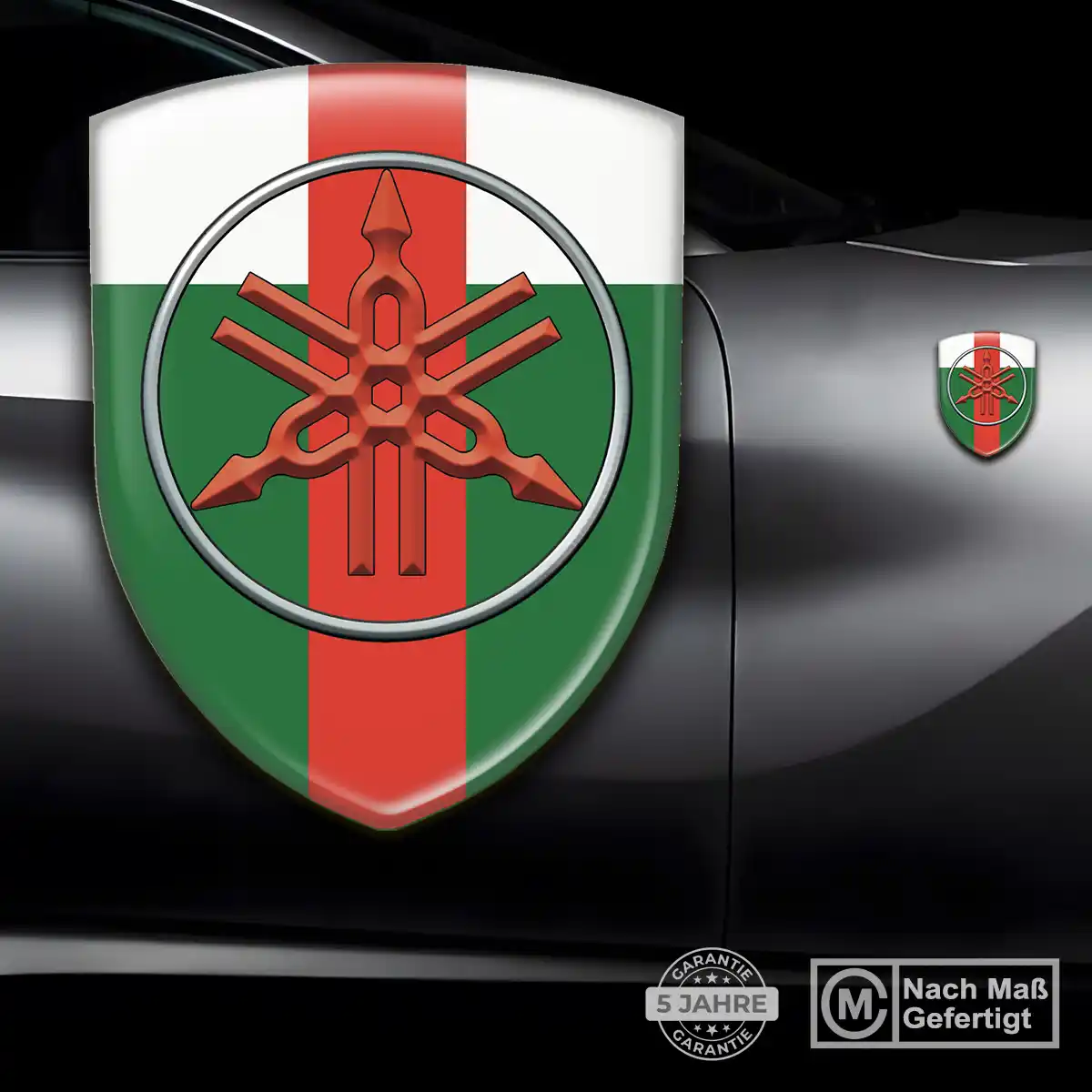 Yamaha Wappen Emblem Premiumqualität