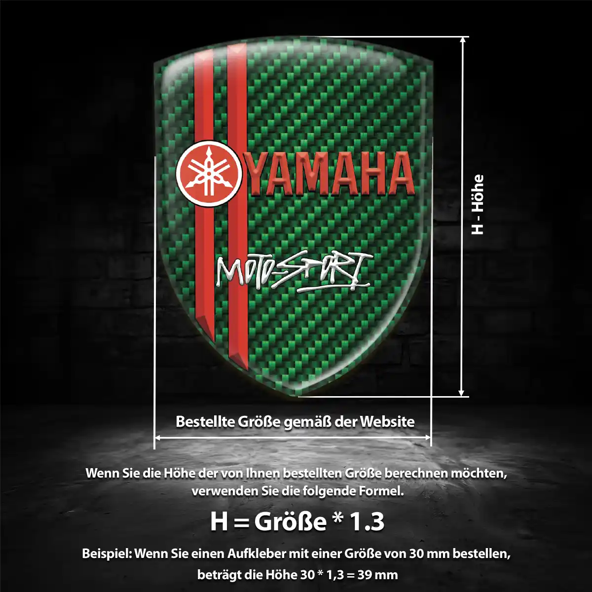 Yamaha Wappen Emblem Verlässliche Qualität