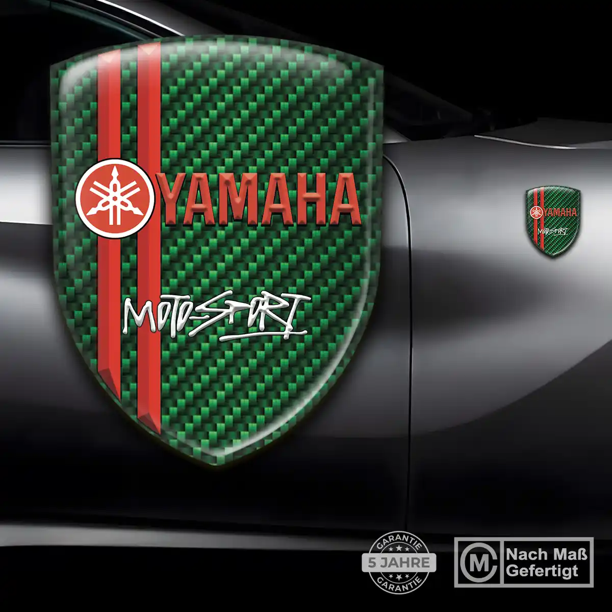 Yamaha Wappen Emblem Verlässliche Qualität